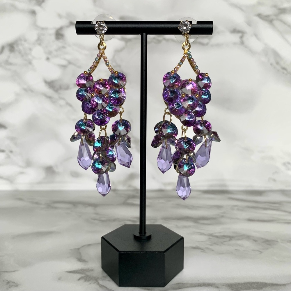 ◾️Luxury Crystal Drop Earrings